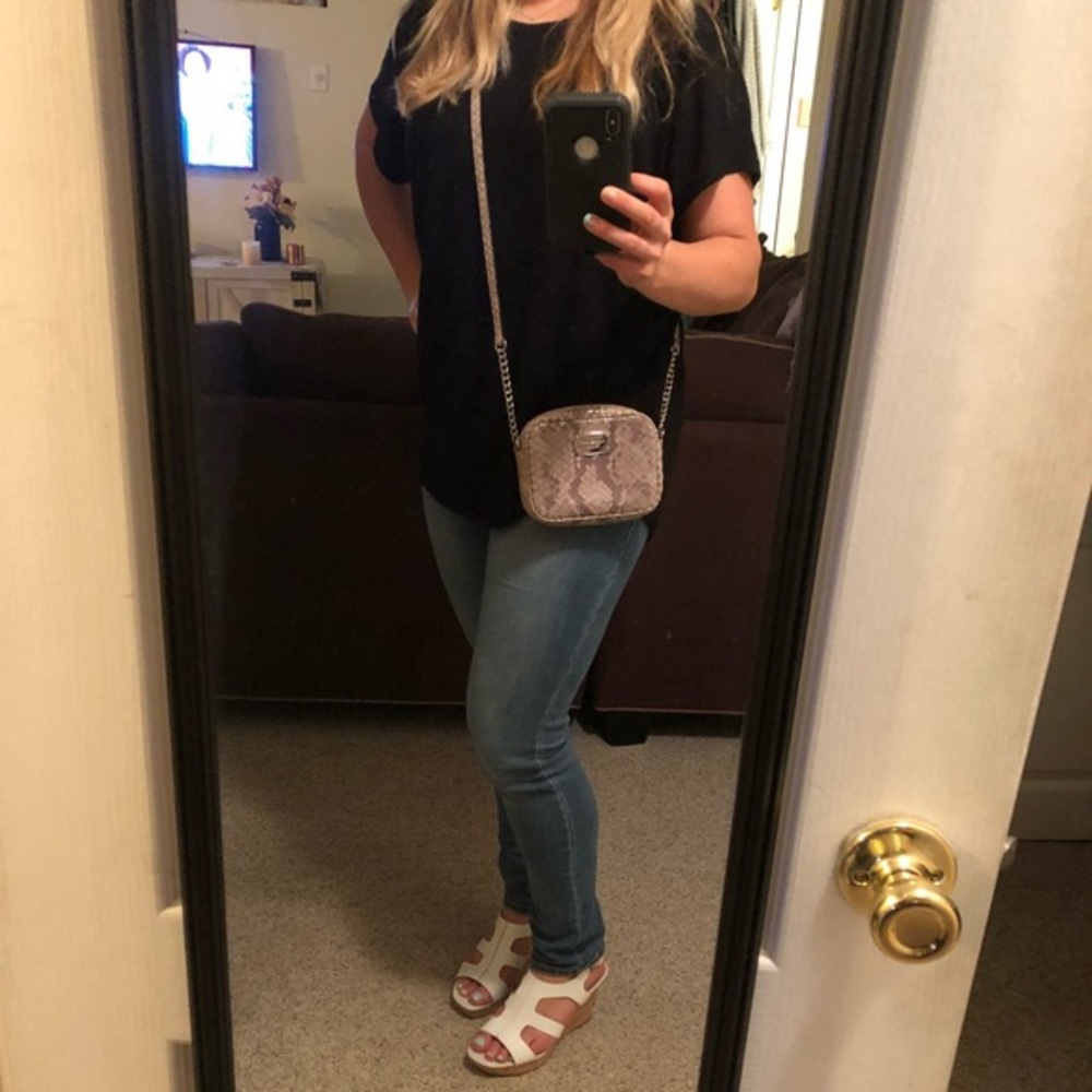 Michael Kors Python Mini Crossbody - image 4